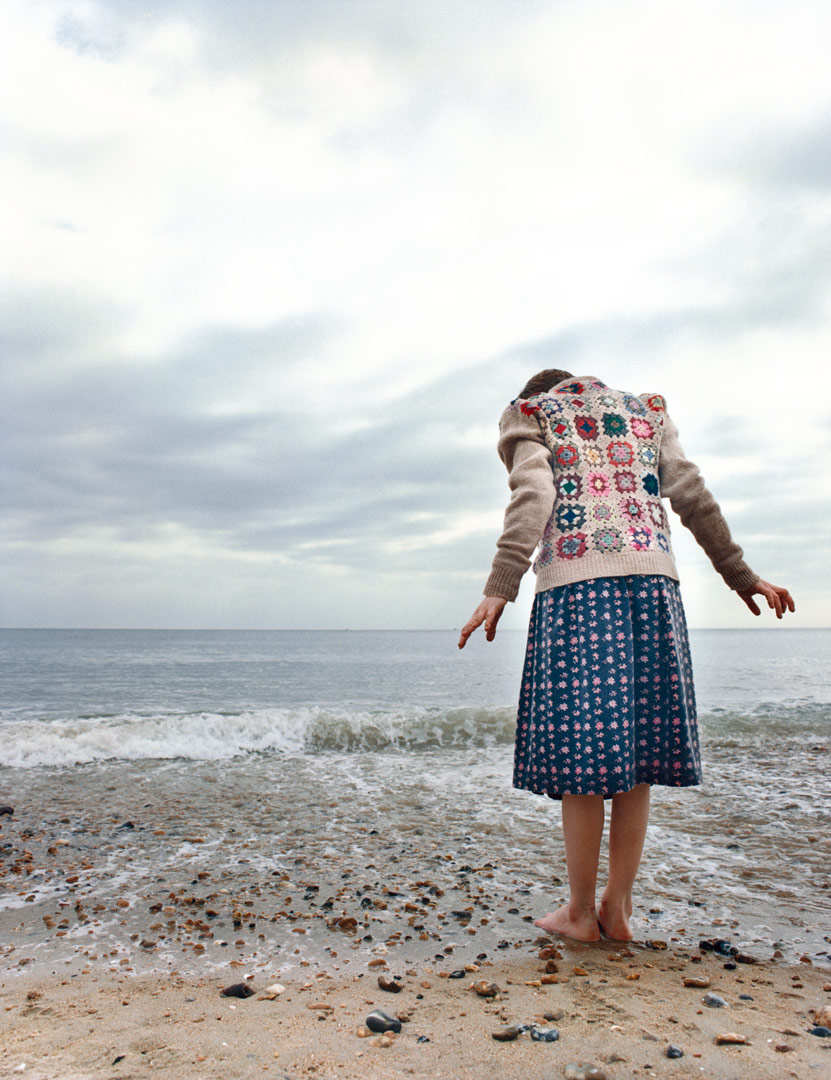 Mädchen in Brighton